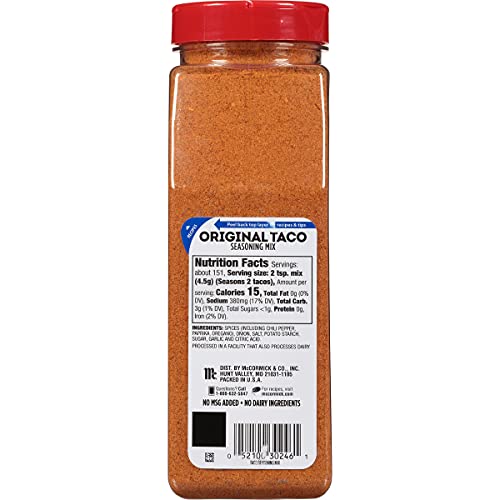 McCormick Original Taco Seasoning Mix, 24 oz Pricepulse