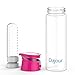 Dajour Fruit Infuser Water Bottle, No BPA Sports Flavor, 27 oz, Pink
