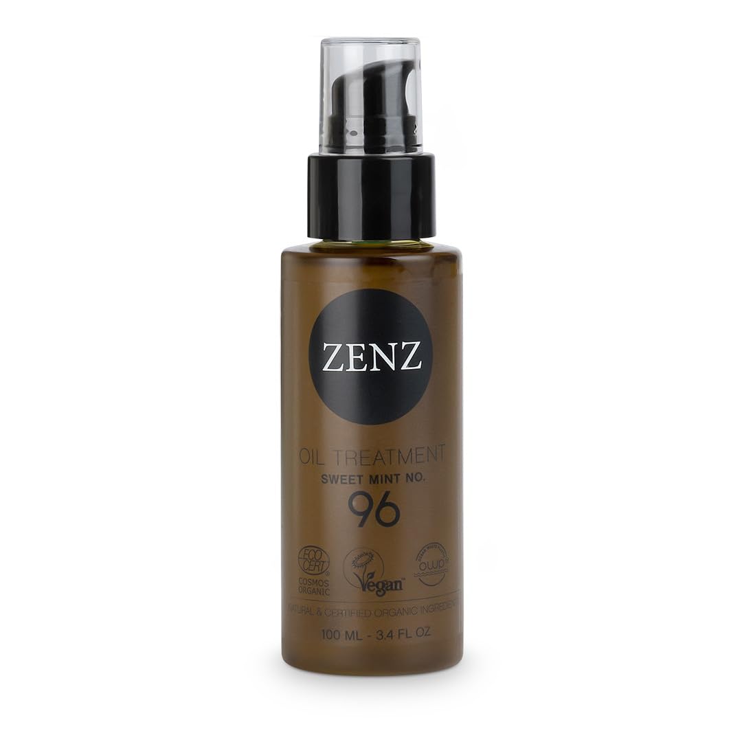 ZENZ | Oil Treatment | Sweet Mint no. 96 | 100 ml | Multifunctional Oil | Scent of Mint, Ginger & Sweet Orange | Nourishes Hair & Skin | Rich in Vitamins & Minerals