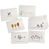 Nature Thinking of You Collection Pack Set - 24 Note Cards with Envelopes