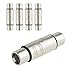 XLR Female to Female, CableCreation [5-Pack] XLR 3 Pin Female to 3 Pin Female Microphone Line Adapter primary
