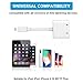 Headphone Adapter for iPhone X Adapter AUX Audio Jack Charge Adapter Car Charger [Audio+Charge+Call+Volume Control ] Dual Earphone Cable Converter Compatible for iPhone X/7 Plus /8/8P Support All iOSthumb 4