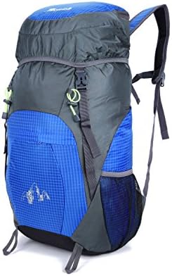 Yishower Large 45l Lightweight Travel Water Resistant Backpack/foldable &amp; Packable Hiking