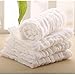 Lucear 6-Pack Baby Washcloths, Reusable Wipes, Muslin Warm Baby Bath Towels for Shower Gift.