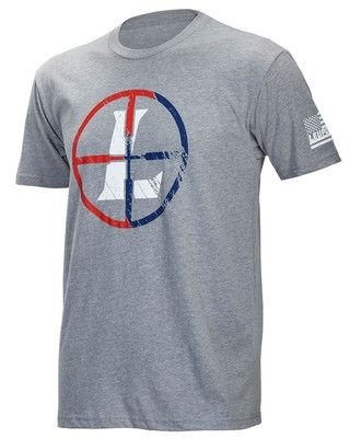 Leupold USA Reticle T-Shirt Gray LG