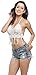Bellady Women's Fringed Bikini Bra Tassel Crochet Bralette Bikini Tops Vest, White
