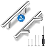 30 Pack - 5 Inch Cabinet Handles Pulls Kitchen