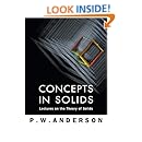 Concepts in Solids: Lectures on the Theory of Solids (World Scientific Lecture Notes in Physics)