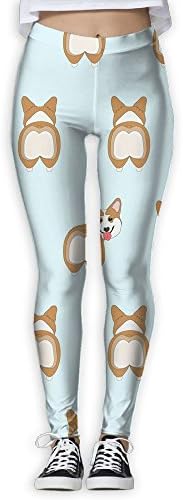 Womens Corgi Butts Drive Me Nuts Soft Leggings Workout Yoga Capris Sweatpants For Gym Hiking Running Pants