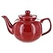 English Tea Store Brand 6 Cup Teapot - Burgundy Gloss Finish