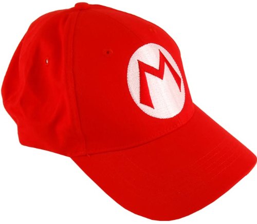 Amazon.com: Super Mario Brothers Mario Red Baseball Cap: Sports & Outdoors