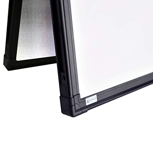 Lockways Small Desktop Dry Erase Board Whiteboard White Board, 15"X12