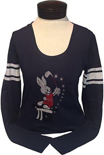 MagicWear Ladies Cotton Bunny Longsleeve (Large, Navy Blue)