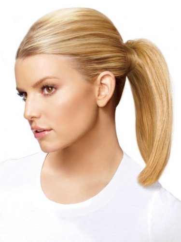 Amazon Com Straight Bump Up Pony Mid Length Hairpiece By Hairdo