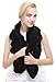 Vogueearth Women'Real Knitted Rabbit Fur Winter Warmer Scarf