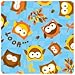 Bumkins Cloth Diaper Cover, Blue Owl, One Size