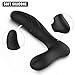 Anal Vibrator Prostate Massager with Finger Motion Technology 10 Vibration Modes, PALOQUETH Male P Spot Massager G Spot Stimulator with Wireless Remote Control Rechargeable
