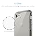 Anker iPhone 8 Case, iPhone 7 Case, Ice-Case Lite Clear Cover Protective Case with Hard Bumper Frame and Enhanced Grip for Apple iPhone 8/7 [Support Wireless Charging] (Gunmetal)