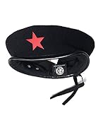 Che Guevara Store Black Military Beret with Red Star