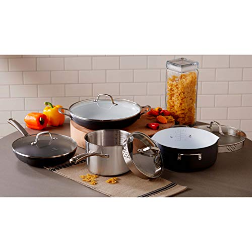 Calphalon Classic 10Inch Omelette Fry Pan with Cover, Black Pricepulse