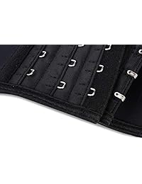 Corsé con cierre de látex, goma y cierre