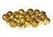 Clever Creations Shatterproof Christmas Tree Ornaments Large 60mm Colored Variety Pack Christmas Decor | 24 Piece Set Perfect for Christmas Decorations Parent (Gold)