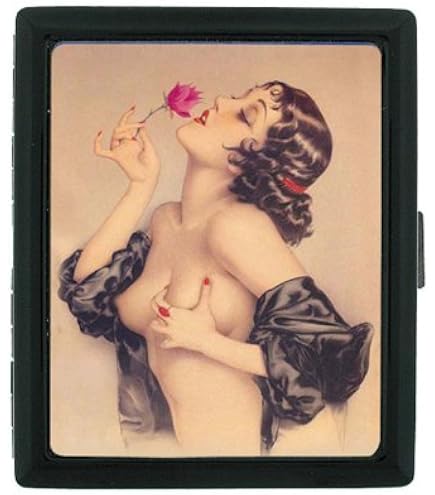 Amazon.com: Vintage Retro Sexy Bridesmaid Party Cigarette Case with Built  In Lighter Pin Up Girl-069 : Health & Household