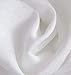 HLC.ME White Sheer Curtains 63 inches Long - 2 Panels Semi Sheer Curtains Window Treatment Grommet Voile Panels for Living Room, Bedroom, & Kids Room (54