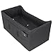 Petsfit Dog Car Seat for Medium Dog up to 45 Pounds Large Dog Car Seat, with Big Pockets (Black) 29.5
