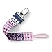 Chicco Fashion Pacifier Clip, Pink Gingham