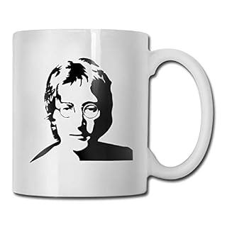 Tasse en céramique blanche Tasse à café Tasse à boire Bureau Cadeau intéressant 330 ml (11,6 oz) John Lennon High… - Les Beatles, Paul McCartney, John Lennon, RIngo Starr, George Harrison