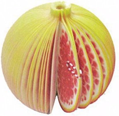 Gaobei 3D 6 Fruits Shaped Portable Mini Notes Memo Scratch Pads Paper Notepads - 2 Pack Ramdom