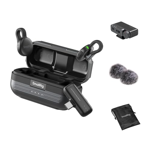 SMALLRIG S70 Wireless Microphone (2 RX+ 2 TX + Ladeschale) - 5715