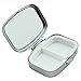 Cherry Blossom Flower Custom Silver Stylish, slim design Pill Box Holder,rectangle Medicine Vitamin Organizer Pill case