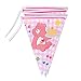 Birthday Party Banner Pink Bunting Banners Decorations