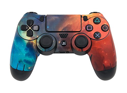 image for SKINOWN PS4 Controller Skin Cosmic Nebular Sticker Vinly Decal Cover f
