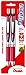 Pentel EnerGel Deluxe RTX Retractable Liquid Gel Pen, (0.7mm), Metal Tip, Red Ink, 2 Pack (BL77BP2B)