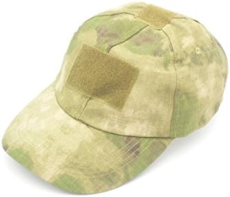 Oidon Military Tactical Baseball Cap Operator Hat With Velcro for Flag Patches and Name Patches (A-TACS FG)