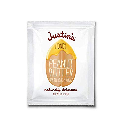 Justin's Honey Peanut Butter Squeeze Packs, Organic Ingredients, Non