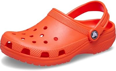 Crianças unissex, Classic Clog K, Laranja chocante, 36-37 anos