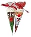 Santa Claus and Reindeer Design Hot Cocoa Mix Cones with Marshmallows Gift Set, 4.41 Ounce, Pack of 2thumb 4