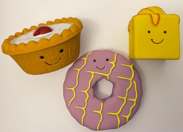 Latex Dog Toys Variety Pack - Cakes & Biscuits