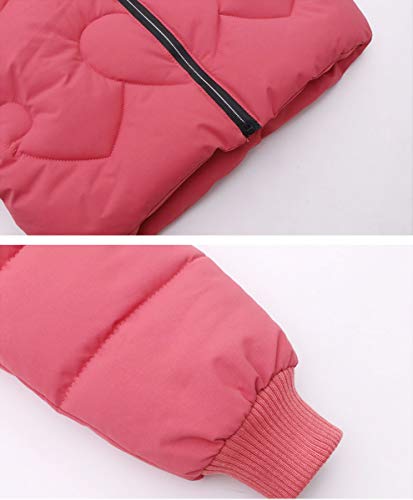 KELUOSI 3-12 Jaar Meisjes Winterjas Donsjas Jassen Warme Kleding met Capuchon - Afbeelding 7