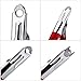 PETTOM Dog Cat Nail Clipper Professional Pet Claw Trimmer Stainless Steel Pet Toes Cutter Grooming Tool for Small Medium Dogs Cats (Guillotine Nail Clipper) Red