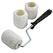 Katzco Paint Roller - with 1 Wire Cage Holder 3 Inches and 3 Roller Covers 3 Inches - for Any Professional Paint Job, Oil Stain, Watercolor - Use for Professional and Amateur Construction Projects