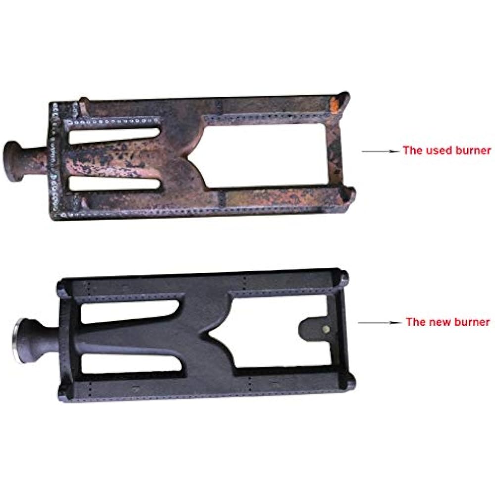 2pack Cast Iron Grill Burners, Replacement For Select DCS 27, Series
