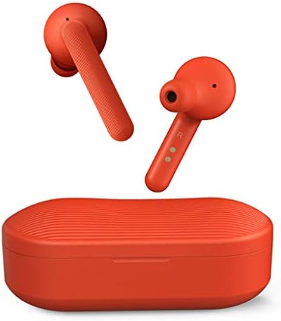 HUANGDA TicPod Solo Smart Bluetooth Headset in-Ear Running Drive Universal Android iOS (Color : Red)