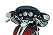 Kuryakyn 3782 Motorcycle Accent Accessory: Small Deluxe Gauge Bezels with Colored Accents for 1986-2013 Harley-Davidson Motorcycles, Chrome, 1 Pair