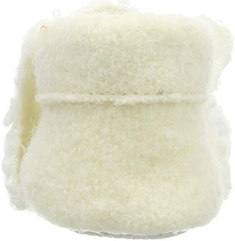 Living Kitzbühel Boy's Unisex Kids Newborn Polar Bear Baby Shoes, White 0100, 3.5/4.5 UK Child - Image 4