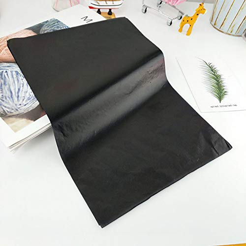 200Pcs Carbon Graphite Paper and Tracing Paper - Transfer Paper Wood Carving and Tracing - Thumbnail 5